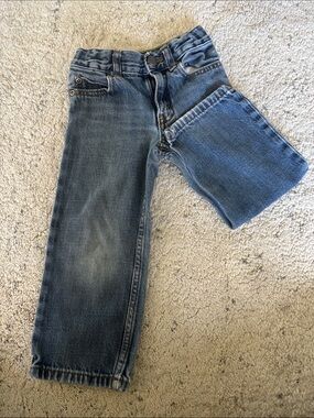 Carters Casual Straight Fit Blue Denim Jeans Size 3T